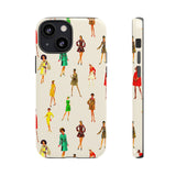 Ivory Vintage Fashion Ladies Phone Case - Tough & Trendy