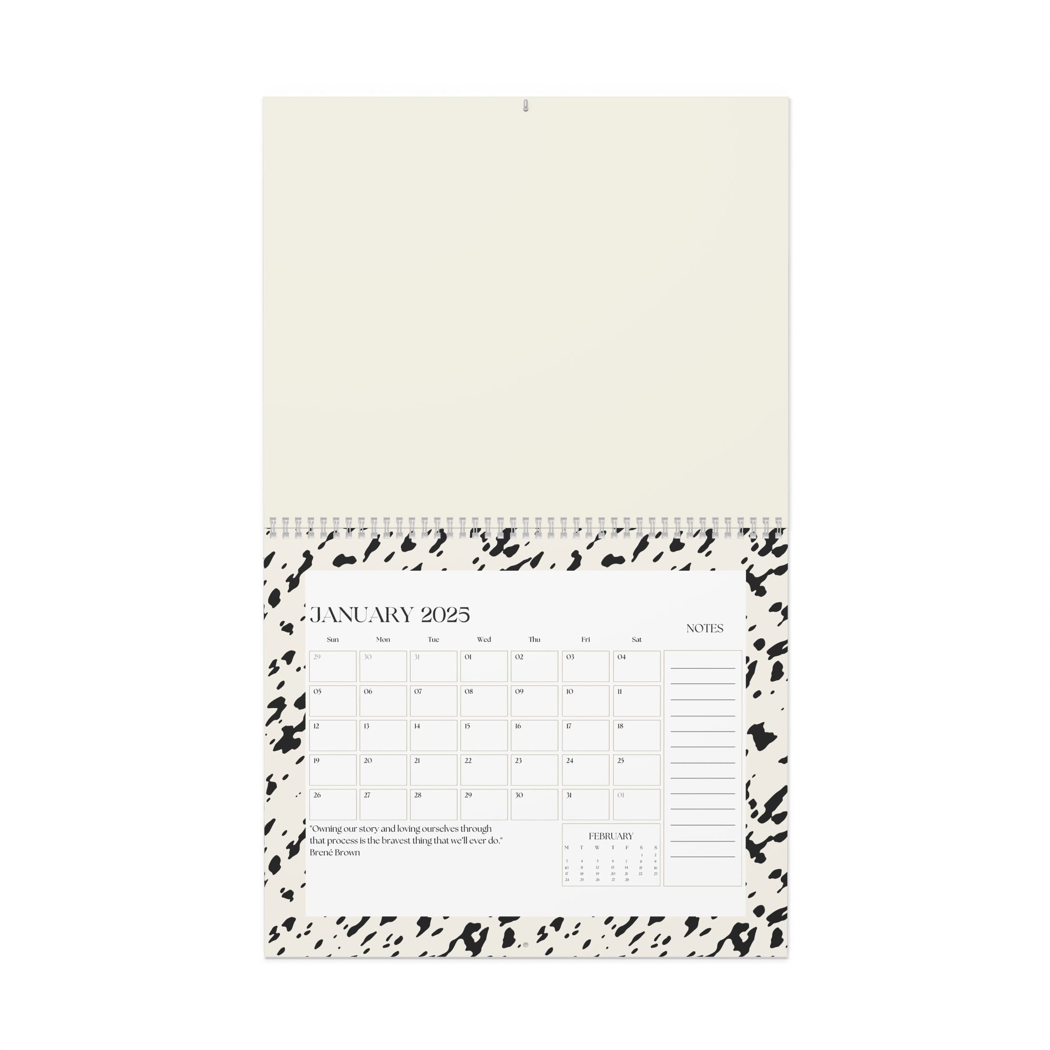 Stylish Calendars with Inspirational Affirmations