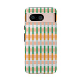 Stylish Striped Pattern Phone Case - Tough & Trendy