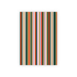 Colorful Stripe Holiday Wrapping Paper Roll - Perfect for Gift Wraps & Celebrations