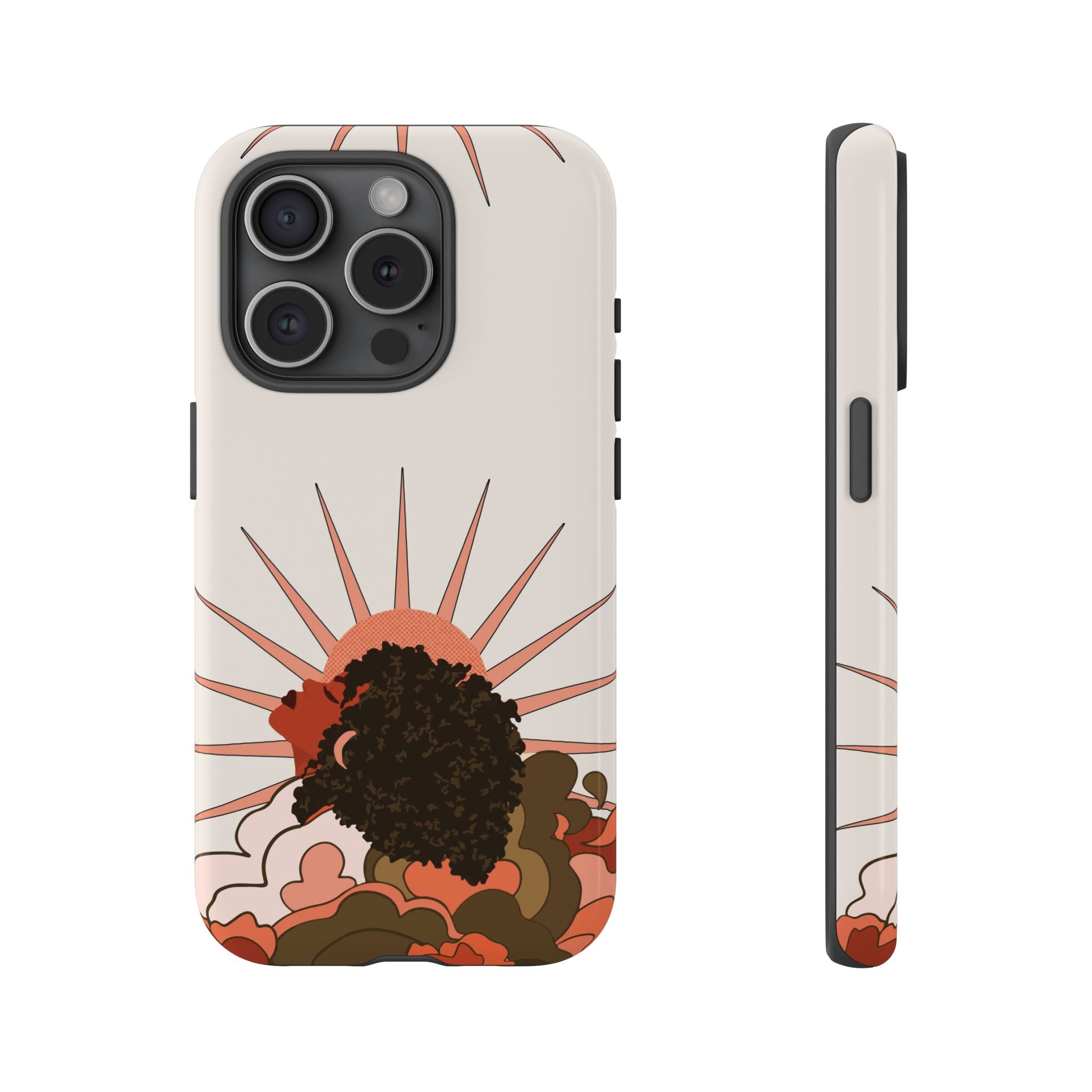 Rise and Shine Pattern Phone Case - Tough & Trendy