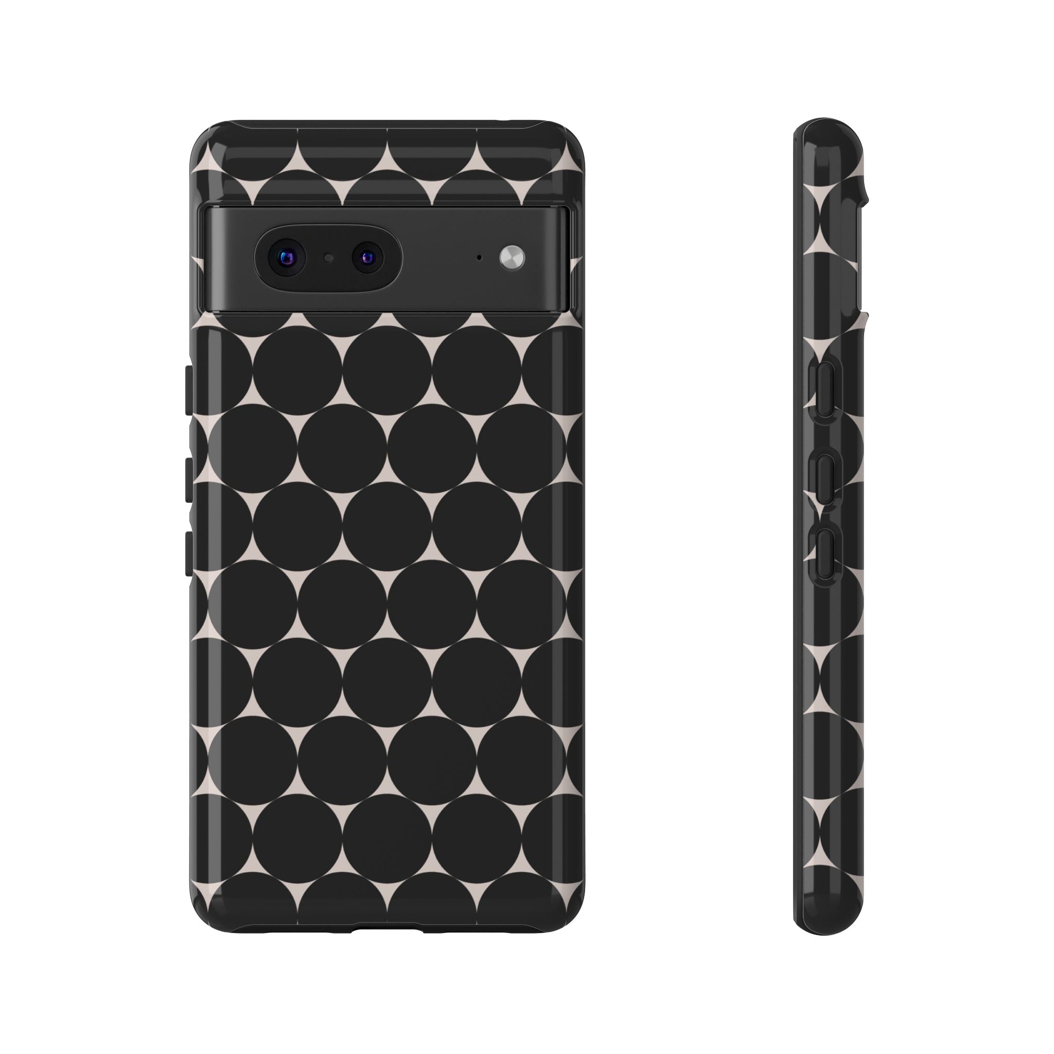 Star and Dot Phone Case - Tough & Trendy