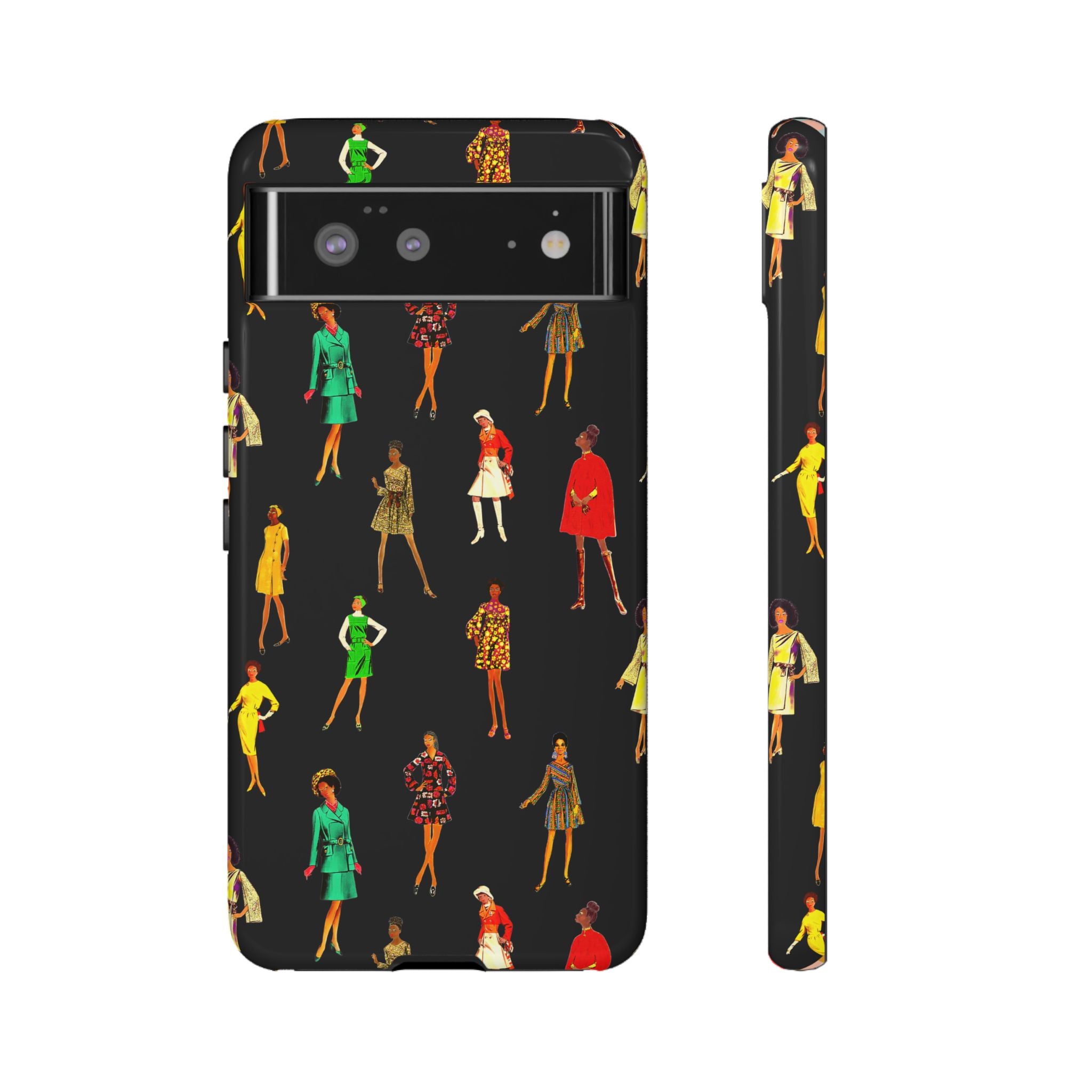 Vintage Fashion Ladies Phone Case - Tough & Trendy