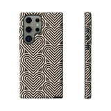 Hearts Beat Pattern Phone Case - Tough & Trendy