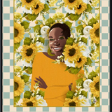 When Flower Bloom in the Sun Framed Art Print