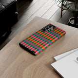 Candy Striped Pattern Phone Case - Tough & Trendy