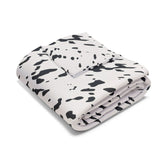 Modern Cow Print Arctic Fleece Blanket | Cozy Home Décor for Stylish Comfort