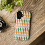 Stylish Striped Pattern Phone Case - Tough & Trendy