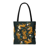 Wild Tiger Print Tote Bag - Stylish & Versatile Carryall