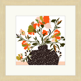 Paper Flowers Framed Art Print