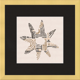 Cartouche Framed Art Print