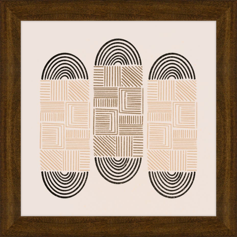 Cartouche Framed Art Print