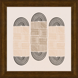 Cartouche Framed Art Print