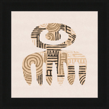 Cartouche Framed Art Print