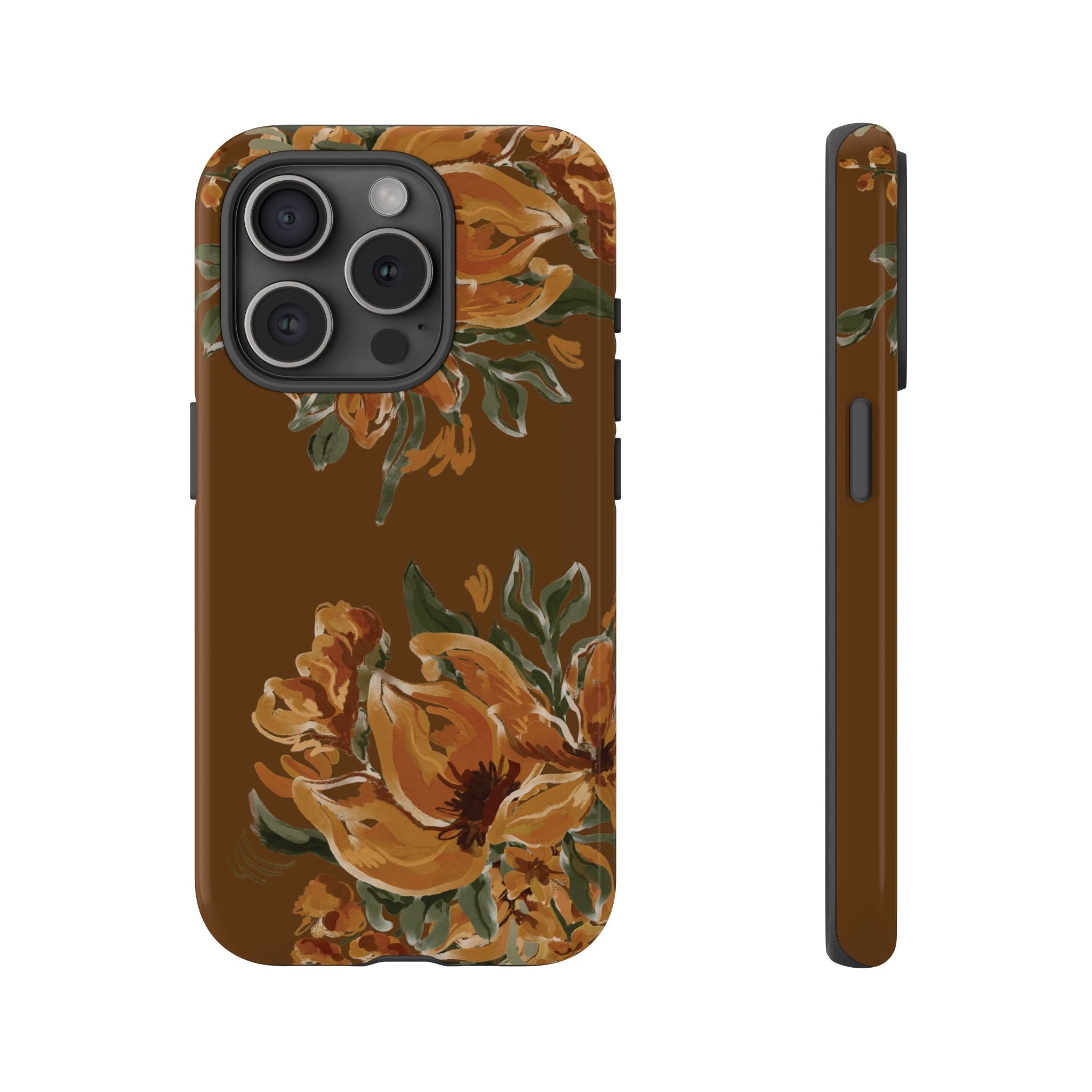 The Brides Flower Pattern Phone Case - Tough & Trendy