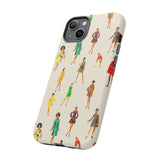 Ivory Vintage Fashion Ladies Phone Case - Tough & Trendy