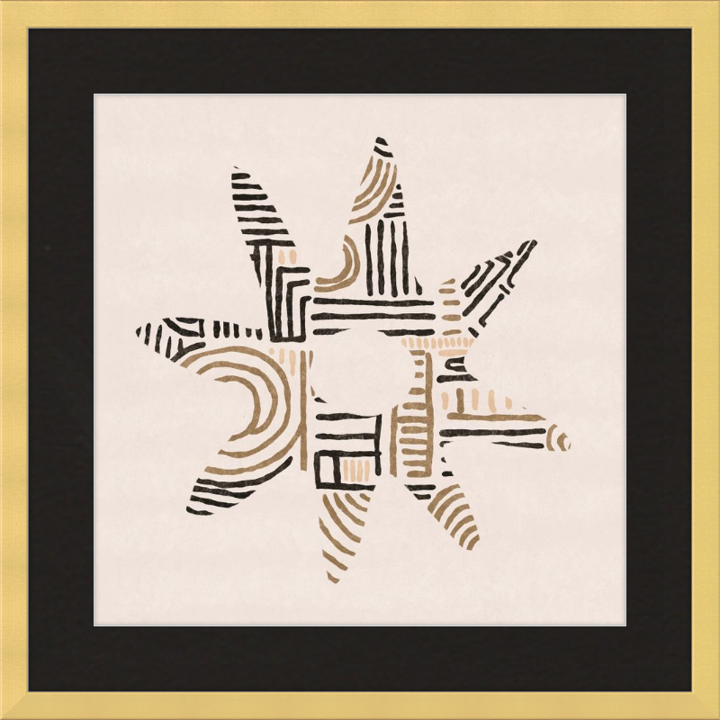 Cartouche Framed Art Print