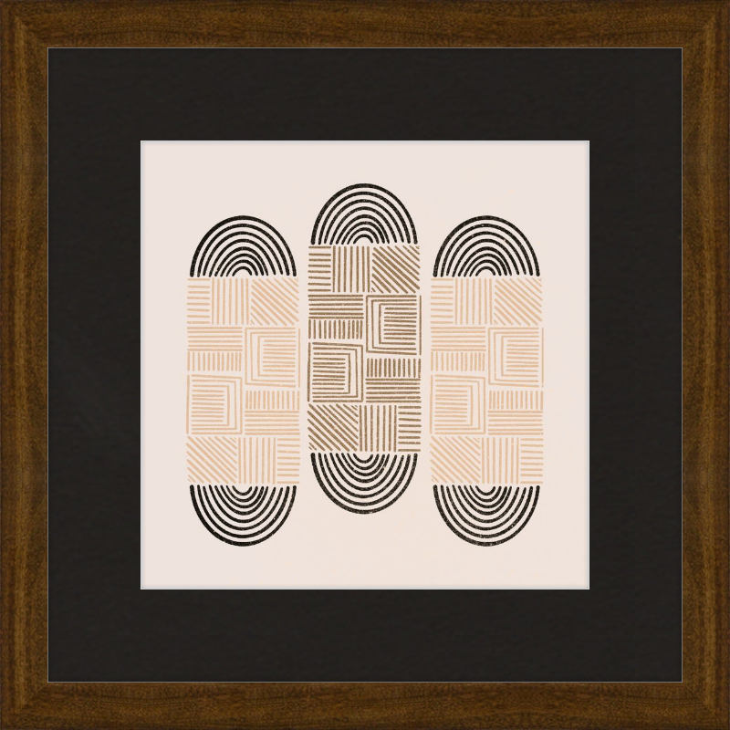 Cartouche Framed Art Print