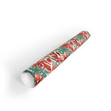 Pomegranate Holiday Wrapping Paper Roll - Perfect for Gift Wraps & Celebrations