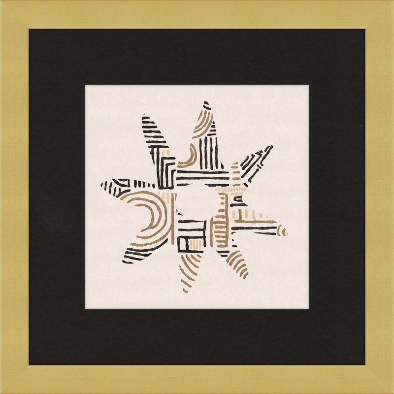 Cartouche Framed Art Print