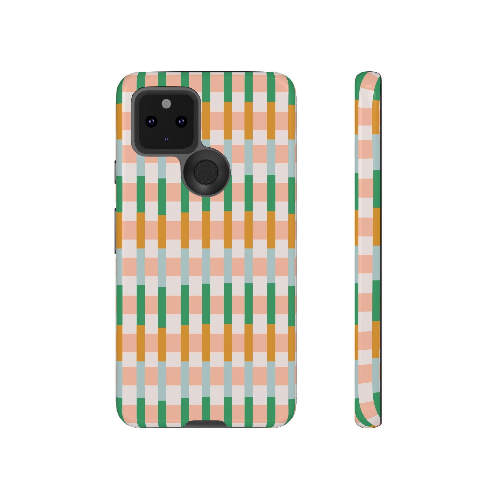 Stylish Striped Pattern Phone Case - Tough & Trendy