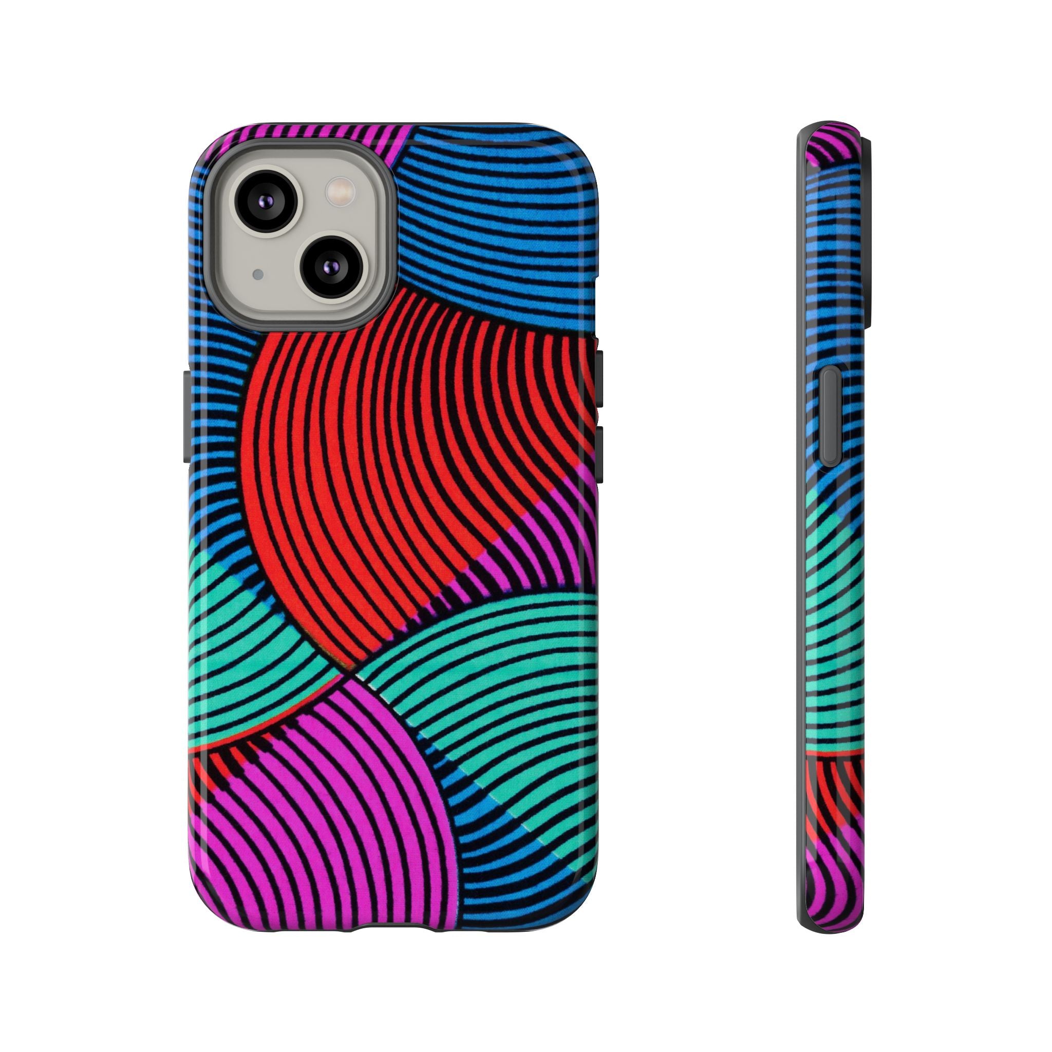 Ankara Print and Pattern Phone Case - Tough & Trendy