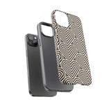 Hearts Beat Pattern Phone Case - Tough & Trendy