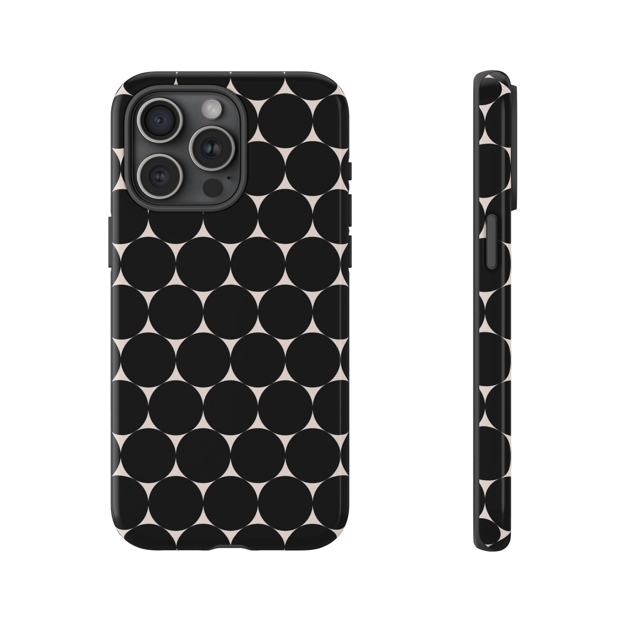 Star and Dot Phone Case - Tough & Trendy