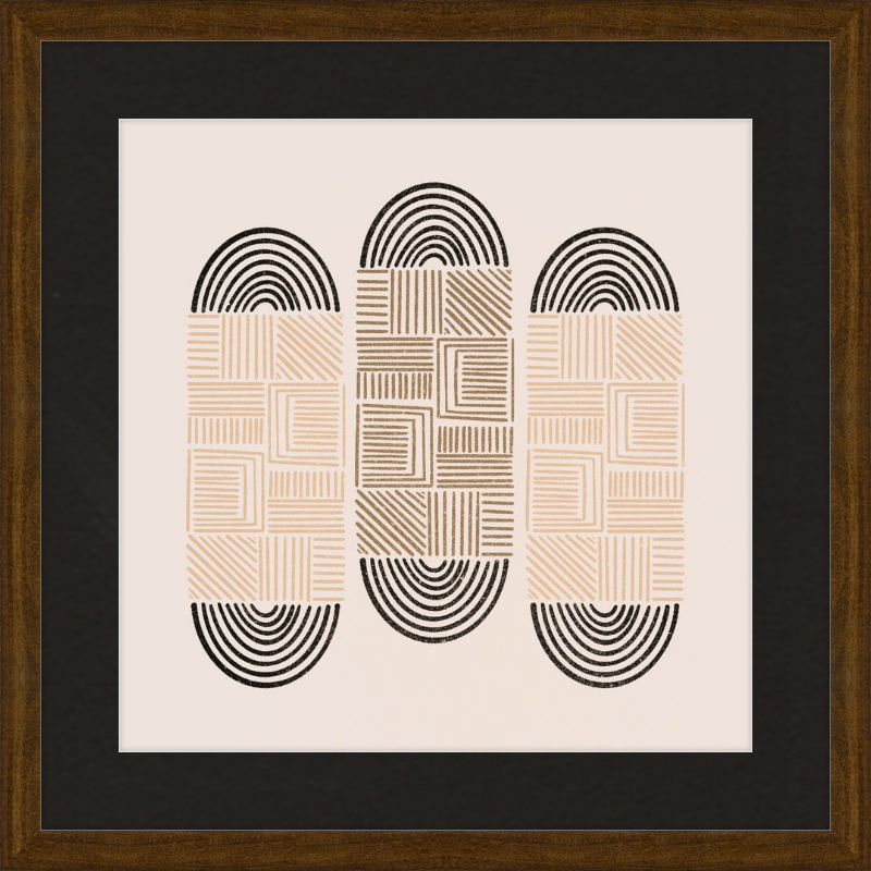Cartouche Framed Art Print