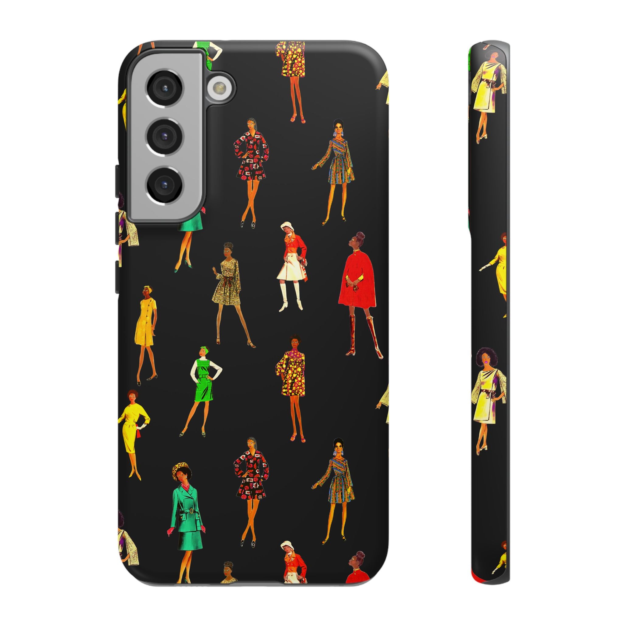 Vintage Fashion Ladies Phone Case - Tough & Trendy