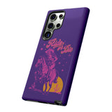 Ride or Die Cowgirl Pattern Phone Case - Tough & Trendy