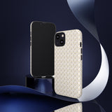 Pretty Gold and Grey Dots Phone Case - Tough & Trendy