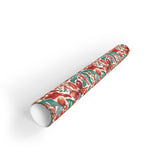 Pomegranate Holiday Wrapping Paper Roll - Perfect for Gift Wraps & Celebrations