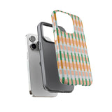 Stylish Striped Pattern Phone Case - Tough & Trendy