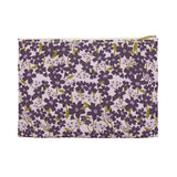 Wildflowers in the Color Purple Accessory Pouch