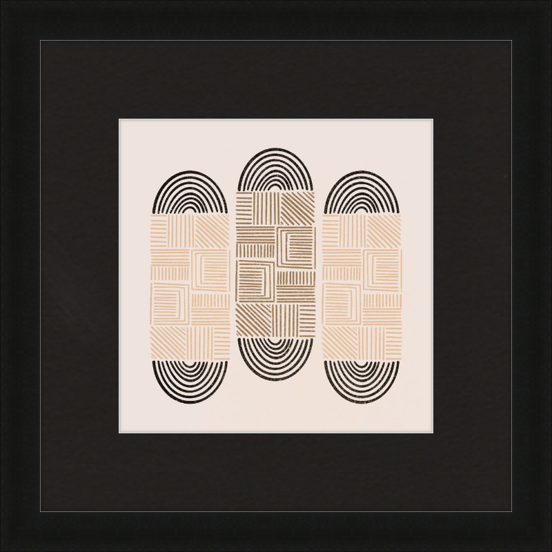Cartouche Framed Art Print
