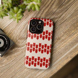 Hearts Aligned Pattern Phone Case - Tough & Trendy