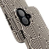 Hearts Beat Pattern Phone Case - Tough & Trendy