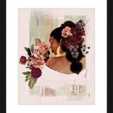 The Smell of Flowers Reminds Me Framed Art Print