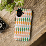 Stylish Striped Pattern Phone Case - Tough & Trendy