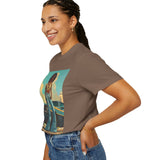 Miami Vibes Retro Women's Graphic T-shirt