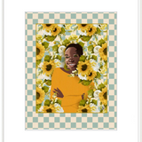 When Flower Bloom in the Sun Framed Art Print
