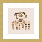 Cartouche Framed Art Print