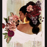 The Smell of Flowers Reminds Me Framed Art Print