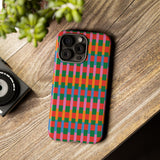 Candy Striped Pattern Phone Case - Tough & Trendy