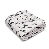 Modern Cow Print Arctic Fleece Blanket | Cozy Home Décor for Stylish Comfort