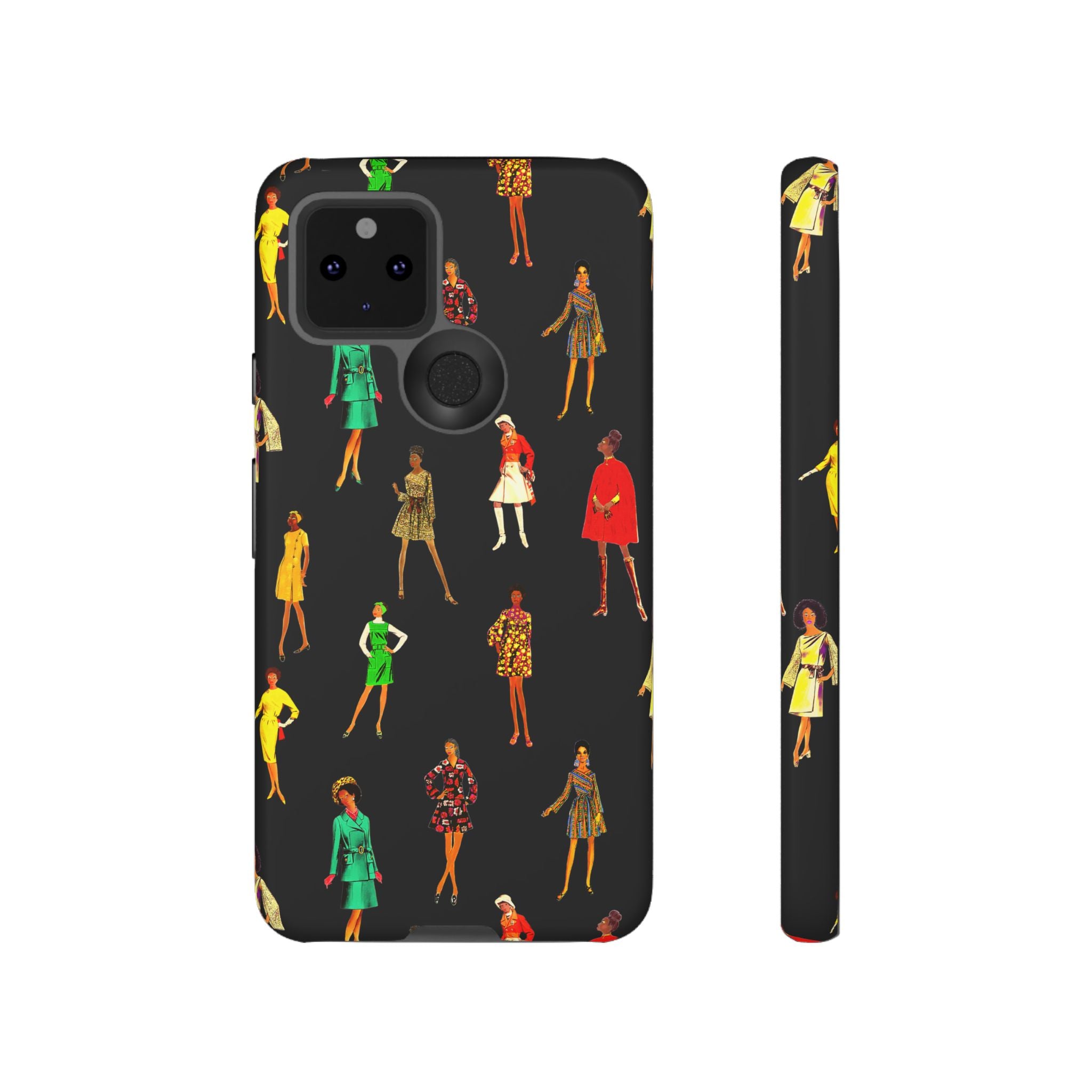 Vintage Fashion Ladies Phone Case - Tough & Trendy