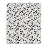 Modern Cow Print Arctic Fleece Blanket | Cozy Home Décor for Stylish Comfort