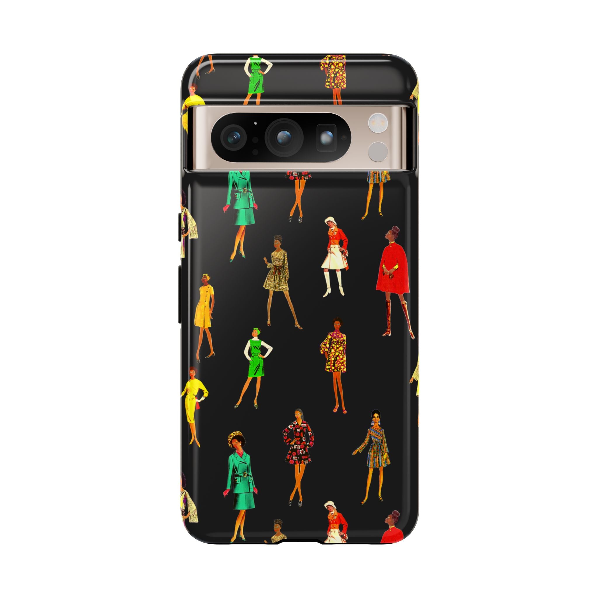 Vintage Fashion Ladies Phone Case - Tough & Trendy