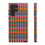 Candy Striped Pattern Phone Case - Tough & Trendy